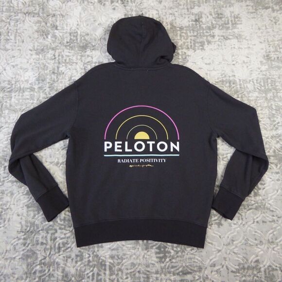 Peloton Spiritual Gangster Women's Medium Hoodie Restore Sweatshirt Full Zip - Picture 10 of 14